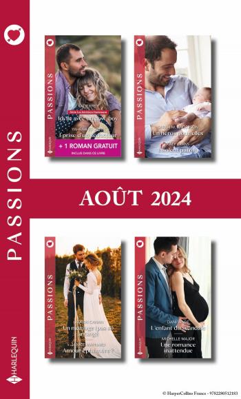 Pack mensuel Passions - 8 romans + 1 titre gratuit (Août 2024)