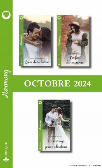 Pack mensuel Harmony - 3 romans (Octobre 2024)