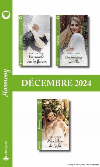 Pack mensuel Harmony - 3 romans (Décembre 2024)