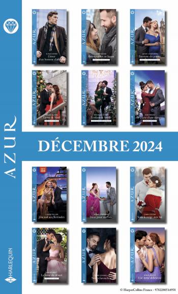 Pack mensuel Azur - 11 romans + 1 titre gratuit (Décembre 2024)