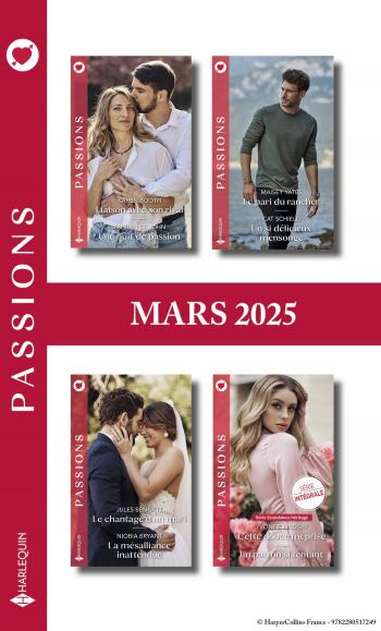 Pack mensuel Passions - 8 romans (Mars 2025)