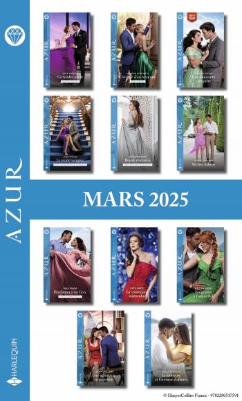 Pack mensuel Azur - 11 romans (Mars 2025)