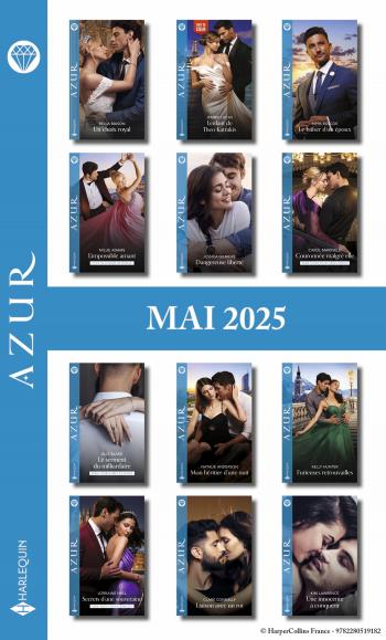 Pack mensuel Azur - 11 romans + 1 titre gratuit (Mai 2025)