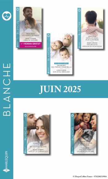 Pack mensuel Blanche - 10 romans + 1 titre gratuit (Juin 2025)