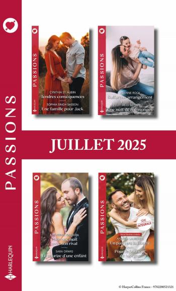 Pack mensuel Passions - 8 romans (Juillet 2025)