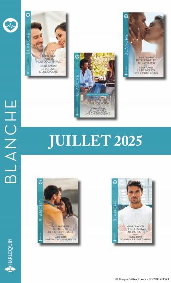 Pack mensuel Blanche - 10 romans ( Juillet 2025 )