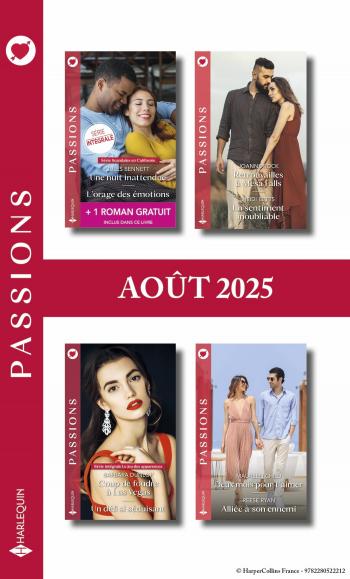 Pack mensuel Passions - 8 romans + 1 titre gratuit (Août 2025)