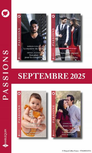 Pack mensuel Passions - 8 romans (Septembre 2025)