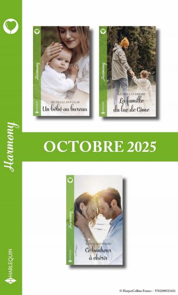 Pack mensuel Harmony - 3 romans (Octobre 2025)