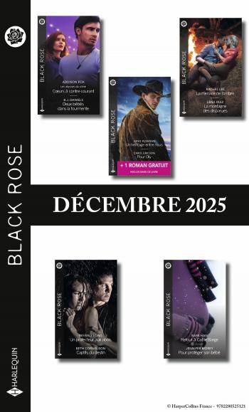 Pack mensuel Black Rose  - 10 romans + 1 titre gratuit (Décembre 2025)