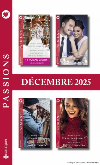 Pack mensuel Passions - 8 romans + 1 titre gratuit (Décembre 2025)