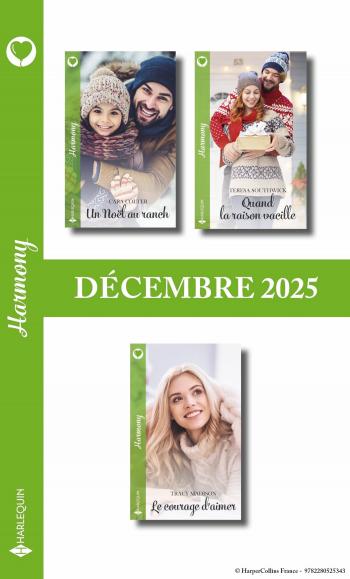 Pack mensuel Harmony - 3 romans (Décembre 2025)
