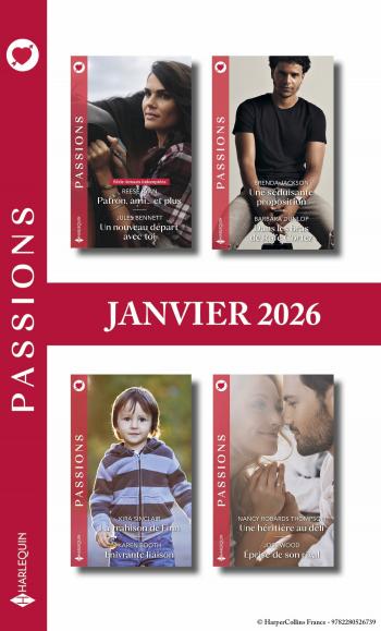 Pack mensuel Passions - 8 romans (Janvier 2026)