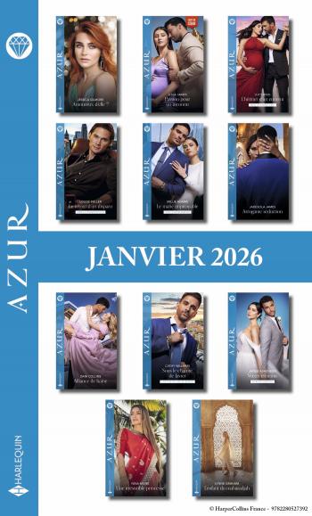 Pack mensuel Azur - 11 romans (Janvier 2026)