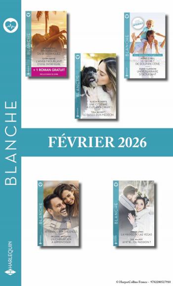 Pack mensuel Blanche - 10 romans + 1 titre gratuit (Février 2026)