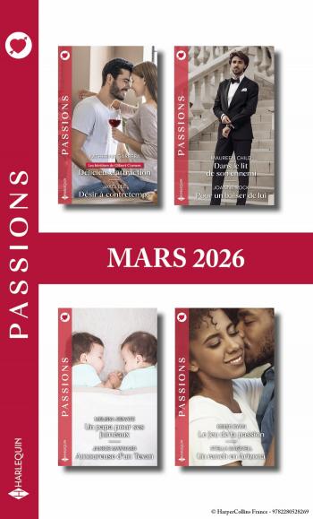 Pack mensuel Passions - 8 romans (Mars 2026)