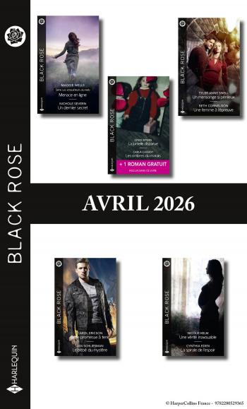 Pack mensuel Black Rose - 10 romans + 1 titre gratuit (Avril 2026)