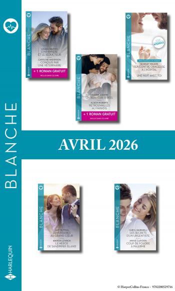 Pack mensuel Blanche - 10 romans + 2 titres gratuits (Avril 2026)