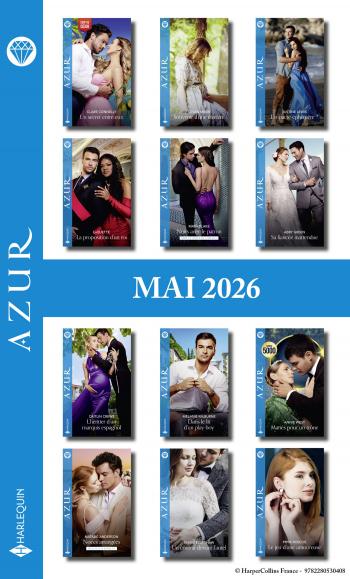 Pack mensuel Azur - 11 romans + 1 titre gratuit (Mai 2026)