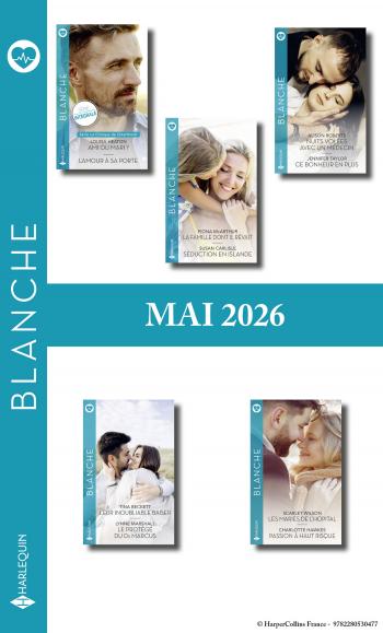Pack mensuel Blanche - 10 romans (Mai 2026)