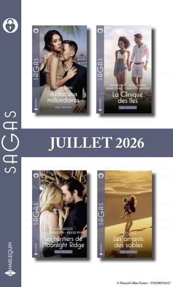 Pack mensuel Sagas - 11 romans (Juillet 2026)