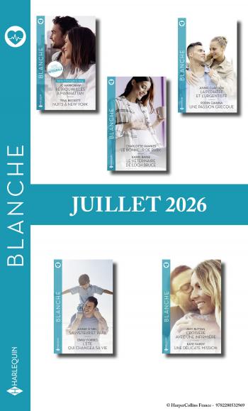 Pack mensuel Blanche - 10 romans (Juillet 2026)