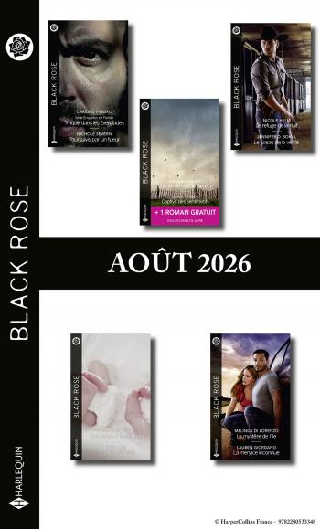 Pack mensuel Black Rose - 10 romans + 1 gratuit (Août 2026)
