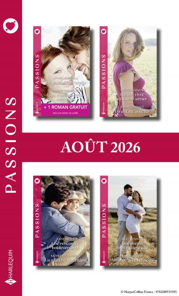 Pack mensuel Passions - 10 romans + 1 gratuit (Août 2026)