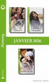 Pack mensuel Harmony - 3 romans (Janvier 2026)