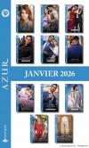 Pack mensuel Azur - 11 romans (Janvier 2026)